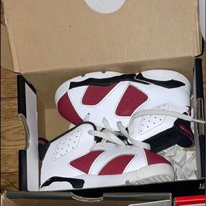 Toddler Jordan Retro Carmine 6s
